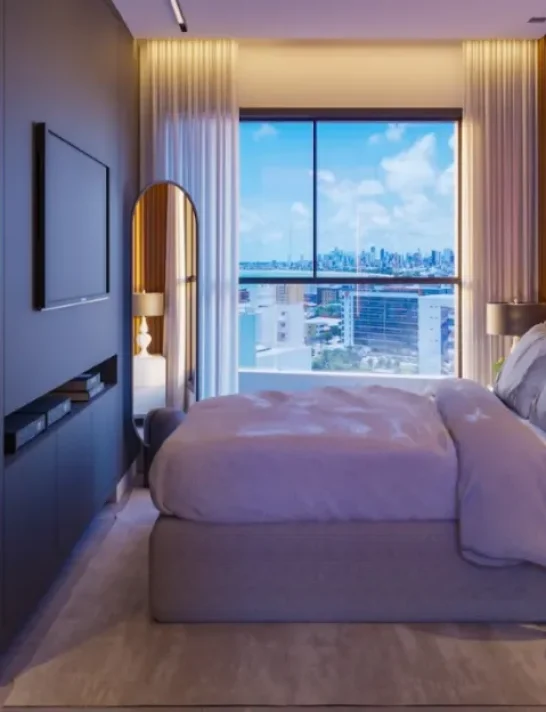 Apt 2qts 58m² ilustrativo